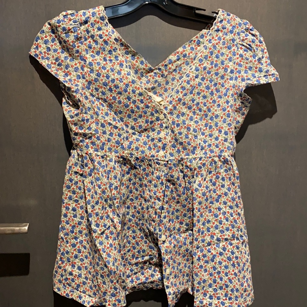 Ralph Lauren Denim & Supply baby doll shirt (XS)
